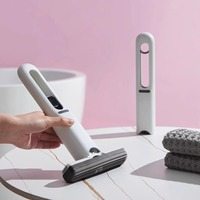 Accueil Gadgets Mini vadrouille de bureau multifonctionnelle Éponge pliable mains libres Petite mini vadrouille Salle de bain Bureau