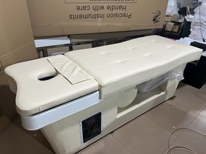 Lit de lavage capillaire inclinable pour salon de beauté, spa capillaire et massage thaïlandais - Product Image 4