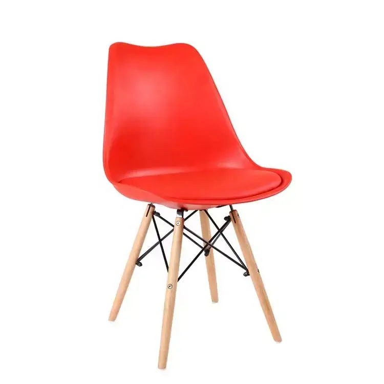 Hot Selling Classical Design Nordic PU Cuision Leather Dining Chair Machine For Manufacturing Plastic Chair