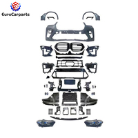 2020-2022 X6 G06 Bodykit Facelift Upgrade a 2024 F96 LCI Parachoques delantero Faro Guardabarros delanteros para X6M Car Body Kits