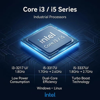 Panel PC Industrial de 12.1 Pulgadas, IP65 Resistente al Agua, Pantalla Táctil Capacitiva, Computadora Todo en Uno, Core I3/i5, 4GB/8GB RAM, en Stock