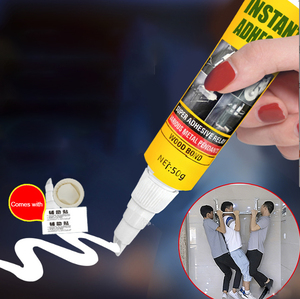 <span class=keywords><strong>Colle</strong></span> silicone instantanée SL Shuangyuan 50g à séchage ultra-rapide pour le collage du <span class=keywords><strong>bois</strong></span>, du métal et de la céramique, construction et transport - Product Image 4