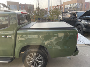 Para Benz <span class=keywords><strong>Mercedes</strong></span> V-Class, obturador de tapa enrollable Manual, cubierta de cama de camioneta de aleación de aluminio para Ranger NP300, bloqueo enrollable - Product Image 4