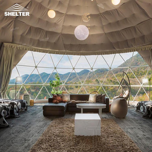 <span class=keywords><strong>Tende</strong></span> Geodetiche Personalizzate, Casa a Cupola Ecologica, Grande Tenda Glamping da Esterno con Bagno e <span class=keywords><strong>Tende</strong></span> - Product Image 6