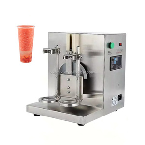 Máquina agitadora de batidos de doble marco fácil de usar, máquinas agitadoras de té con leche Boba de burbujas de 700ml para beber, precio de tienda - Product Image 2