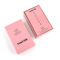 Flacon Compte-gouttes en Verre Givré Transparent à Épaule Inclinée pour Sérum Huile Essentielle, Contenance 30 ml (1 oz), avec Boîte – Emballage Cosmétique