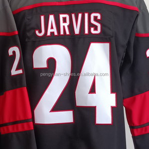 Pronto per la spedizione Carolina Andrei Svechnikov Black Home maglia da Hockey cucita di migliore qualità - Product Image 2