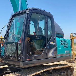 Excavadora Hidráulica Usada Kobelco SK140 de 14 Toneladas Mediana con Motor Mitsubishi, Caja de Cambios y Bomba en Existencia - Product Image 5