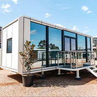 Cabane en acier mobile Tiny Apple, capsule de bureau, design moderne, entrepôt et utilisation en extérieur, pod de jardin solaire