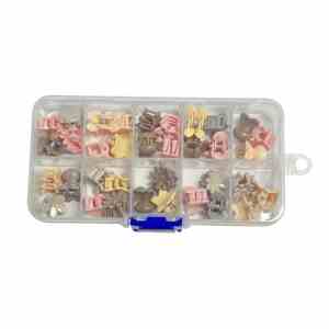 Divisores de alta calidad joyería transparente mini cajas de embalaje de plástico - Product Image 4