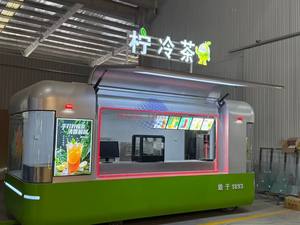 Remolque de Comida Móvil Eléctrico de Acero Inoxidable con Equipo de Catering de Comida Rápida para Restaurantes Comerciales y Uso en Exteriores - Product Image 6