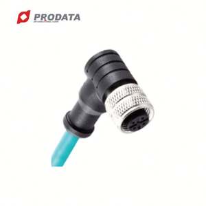 Conector de cable impermeable de 90 grados M12 de 4 pines para aplicaciones de automóviles - Product Image 5