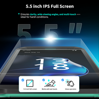 PDA de mano Android 5,5 de alto rendimiento de 13/14 pulgadas con escáner de código de barras 2D Capacidad de memoria 4G IP68 NFC Uso industrial