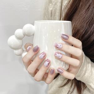 Design #86 Le vendeur d'ongles à pression supérieure <span class=keywords><strong>Faux</strong></span> ongles 3D Conception imperméable à l'eau <span class=keywords><strong>Gel</strong></span> doux <span class=keywords><strong>Prix</strong></span> de gros Ongles artificiels durables - Product Image 1