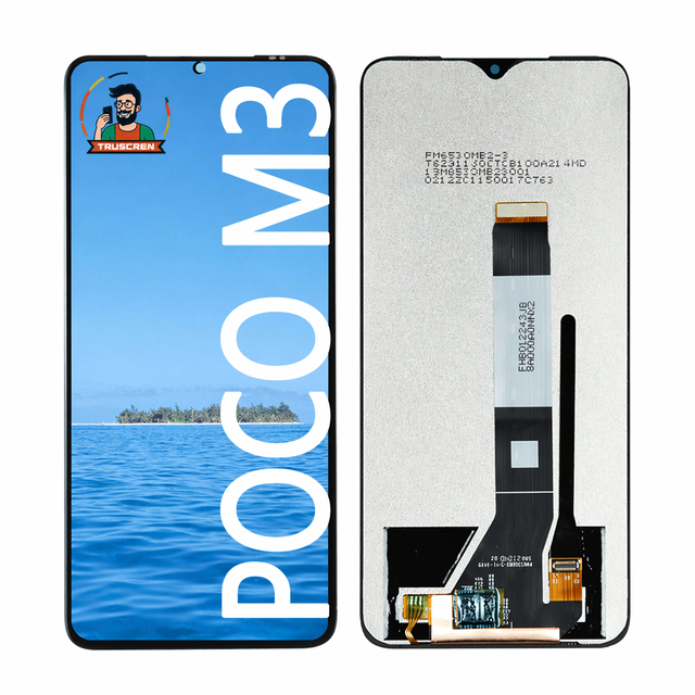 Original Screen for Xiaomi Poco M3 Lcd Display Touch Screen Digitizer for Xiaomi Poco M3 Display Lcd