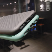 Étui de téléphone avec protection d'objectif coulissant pour iPhone 14 15, coque en silicone souple pour iPhone 13 16 Pro Max 12 Xr 7/8, coque mate
