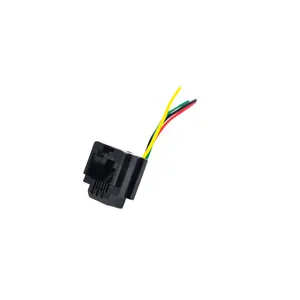 RJ11 6P4C 모듈러 잭 암 커넥터 623k