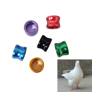 แหวนเท้าสำหรับ<span class=keywords><strong>นก</strong></span>แก้ว <span class=keywords><strong>นก</strong></span>พิราบ <span class=keywords><strong>นก</strong></span>ไทเกอร์สกิน <span class=keywords><strong>นก</strong></span>ซวนเฟิง แบบเปิด-ปิด ทำจากโลหะผสมอะลูมิเนียม รูปทรงกลม - Product Image 4