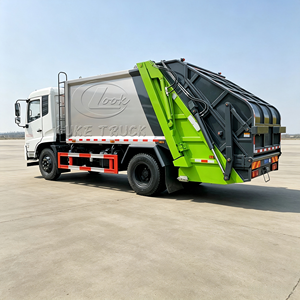 Promotion : Camion Compacteur de Déchets Dongfeng Kinland 4x2 12CBM à Chargement Arrière, Compresseur Hydraulique pour Collecte de Déchets Urbains - Product Image 6