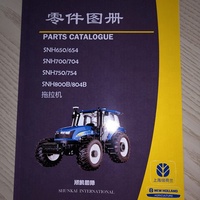 Catalogue de pièces détachées pour tracteurs SH500 SH504 SNH504 SNH554 SNH704 SNH754 SNH1004