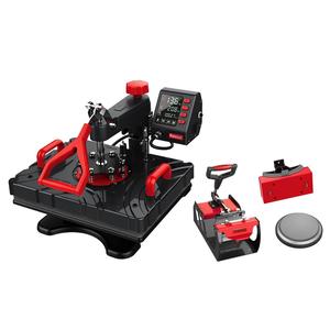 Freesub 5-in-1 Kombi-Transferpresse für Kappen/Hüte, T-Shirt-<span class=keywords><strong>Logo</strong></span>-Druckmaschinen für Kleinunternehmen P8100-5 - Product Image 4