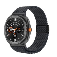 Correa de Reloj Elástica de Tejido Suave para Samsung Galaxy Watch 8/8 Classic, Correa de Reloj de Nailon para Reloj Inteligente, 44 mm, 40 mm