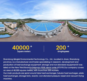 Custo do permutador de calor tubo shell aço inoxidável espiral tubo aquecimento helicoidal bobina trocador de calor para condensador de exaustão de gases de combustão - Product Image 2