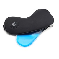Voyage Relaxation 3D respirant sans fil bruit blanc chauffé bluetooth masque oculaire de sommeil couverture de coussin pour dormir