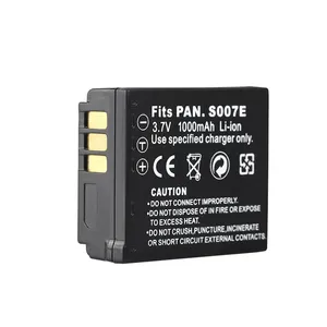 1000mAh CGR CGA-S007 S007A S007E DMW-BCD10E充電式カメラバッテリーDMC TZ1 TZ2 TZ3 TZ4 <span class=keywords><strong>TZ5</strong></span> TZ50 TZ15用 - Product Image 4