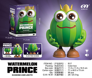 <span class=keywords><strong>Robot</strong></span> musical lumineux en plastique, jouet électronique dansant, populaire sur les réseaux sociaux, cadeau <span class=keywords><strong>de</strong></span> Noël pour enfants, transfrontalier - Product Image 5