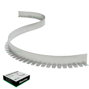 Bordure paysagère flexible en acier inoxydable de 100 mm de hauteur, barrière pour herbe, séparateur de pierres pour aménagement de jardin - Product Image 1