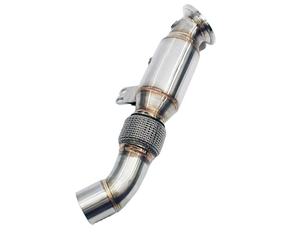 Ukuran kustom 3.5 ''SS Turbo baja tahan karat Downpipe untuk B58 BMW M140i M240i 340i 440i 540i 740i Series - Product Image 1