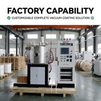 Machine de métallisation par pulvérisation multi-arc MF à contrôle PLC pour placage or PVD 24K 18K 14K, équipement de revêtement sous vide pour usine de bijoux