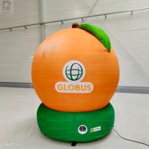 Modèle gonflable personnalisé orange, décoration de fruits commerciale en tissu Oxford pour événements, promotion de marque/supermarché - Product Image 1