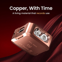 Linterna Sofirn SE1 de Cobre de Edición Limitada, 300lm, Mini Linterna LED EDC, Regalo de Colección por el 16.º Aniversario, Linterna de Bolsillo Portátil
