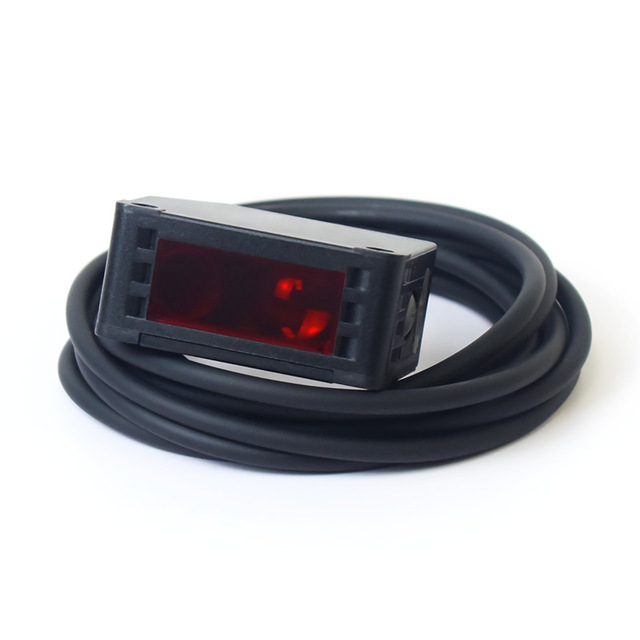 Long Range Background Suppression Laser Photoelectric Switch Sensor G4010 Black White Equidistant Detection Distance 4 Meters