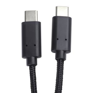 TriCreate pour téléphone portable type-c ligne de données de charge Super rapide Double tête 5 cœurs tressé PVC 60W - Product Image 2