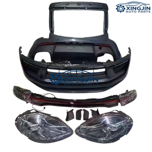 Componenti per Modifica Carrozzeria per Porsche <span class=keywords><strong>Macan</strong></span> 95B.1 95B.2, Paraurti Anteriore e Posteriore con Griglia, Fari e Fanali Posteriori - Product Image 3