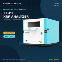 Analizador de Espesor de Revestimientos XRF XF-P1 para Pruebas de Composición de Capas Metálicas por Electrodeposición