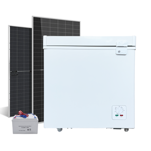 Congélateur coffre à énergie <span class=keywords><strong>solaire</strong></span> de haute qualité, DC/AC 12/24V, réfrigérateur mini-réfrigérateur 88l avec <span class=keywords><strong>panneau</strong></span> <span class=keywords><strong>solaire</strong></span>, batterie gel - Product Image 1