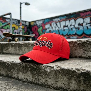 6 Panel Soft Unstructured Fitted <b>Baseball</b> <b>Cap</b> Color Custom Embroidery Logo - Product Image 3
