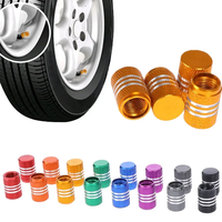 Bouchons de valve de pneu en alliage d'aluminium, 4 pièces, couvre-valves universels pour voitures, motos et vélos, accessoires de pneus automobiles