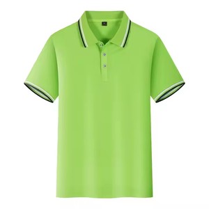 Polo deportivo con estampado personalizado, camiseta de manga corta transpirable de secado rápido para hombre - Product Image 1