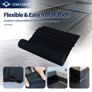 Membrane d'étanchéité en caoutchouc EPDM 1,5 mm 60 mil résistante aux UV pour la rénovation des toitures plates, durée de vie de 50 ans - Product Image 4