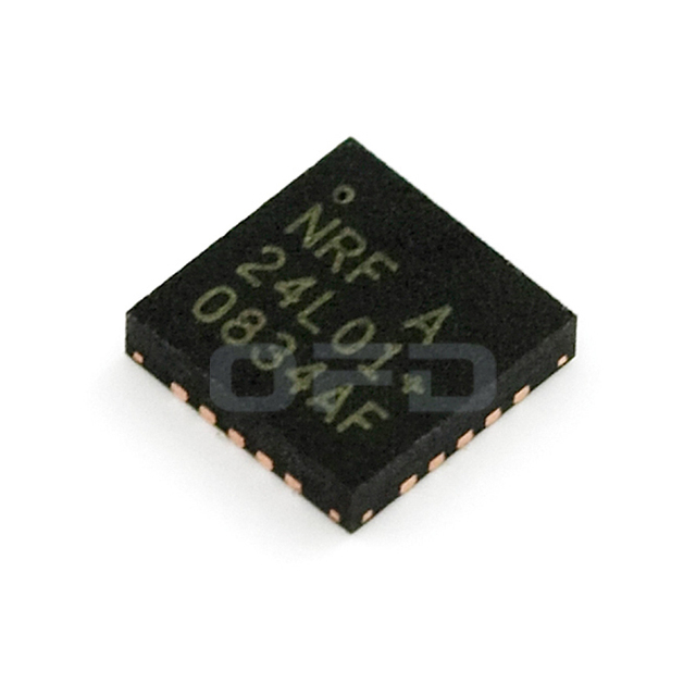 NRF24L01 Single Chip 2.4GHz Transceiver IC Enhanced IC SMD QFN-20 Single Chip NRF24L01