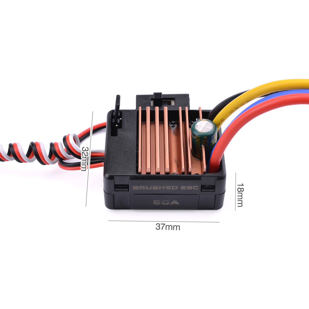 540カーボンブラシ電子スターターDC 6-14.4V 27520RPM高速HC683G
