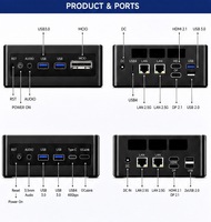 Mini PC CoreNest MCIO OcuLink de 32GB con IA, AMD Ryzen AI 9 HX 370 Zen 5, CPU de 12 Núcleos y 24 Subprocesos, Mini Ordenador de Escritorio de Alto Rendimiento con IA