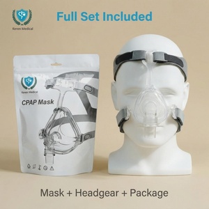Kit de Mascarilla Nasal CPAP Tamaño S/M/L <span class=keywords><strong>para</strong></span> Terapia de <span class=keywords><strong>Apnea</strong></span> del Sueño, Interfaz de Silicona de Grado Médico, CE ISO13485, Precio de Mayoreo del Fabricante - Product Image 4