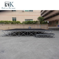 Plateforme de scène pliable 18 mm Spider Riser à installation rapide