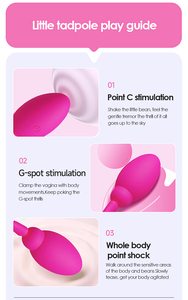 Mini vibrateur de culotte à balles télécommandées par application Vibrateur d'œufs d'amour Clitoris Point G Vibromasseurs pour couples Sex Toys Plaisir - Product Image 6